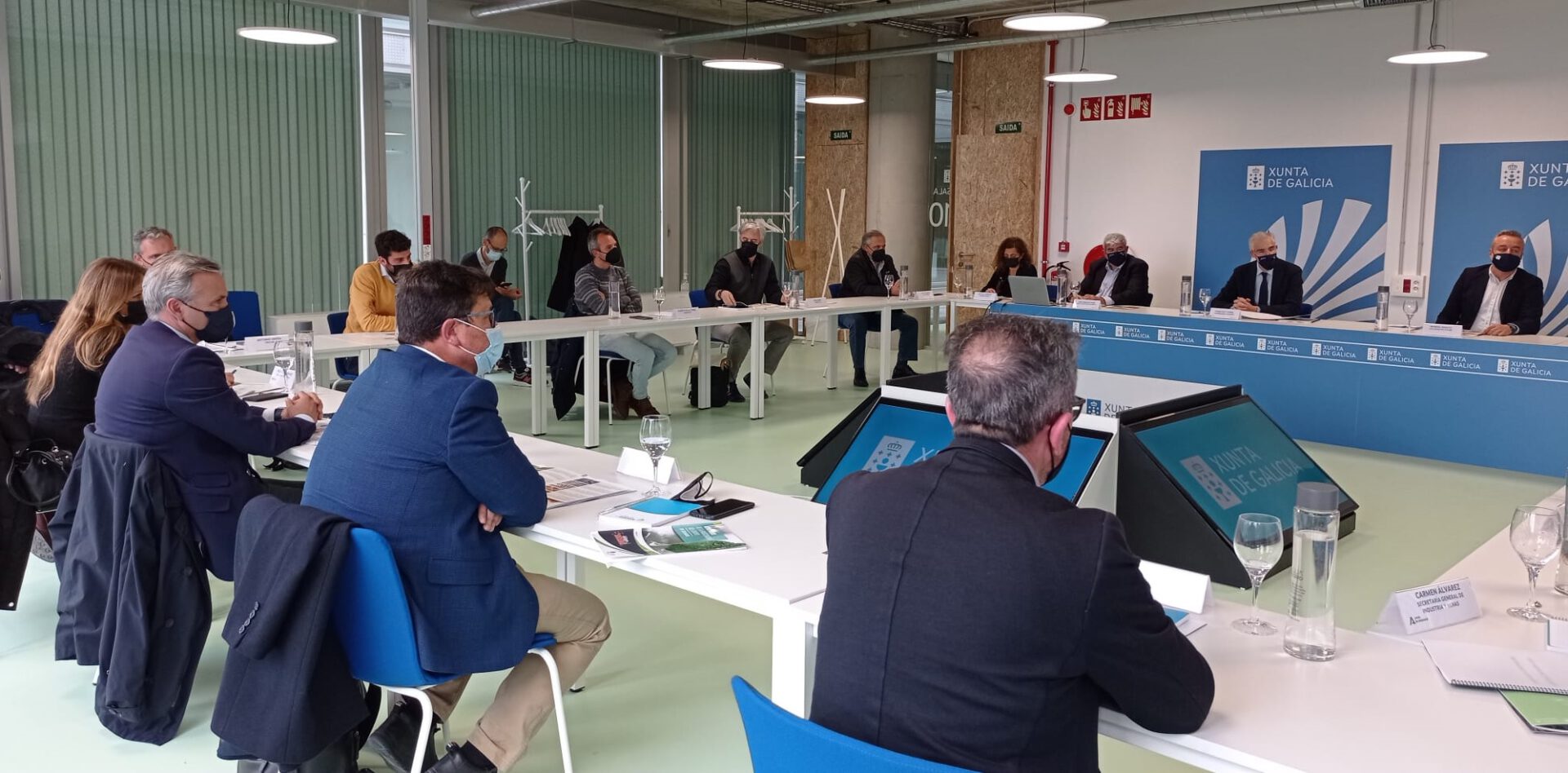 Una delegación andaluza liderada por LIFE Madera para el Futuro conoce el pujante sector industrial de la madera estructural en Galicia