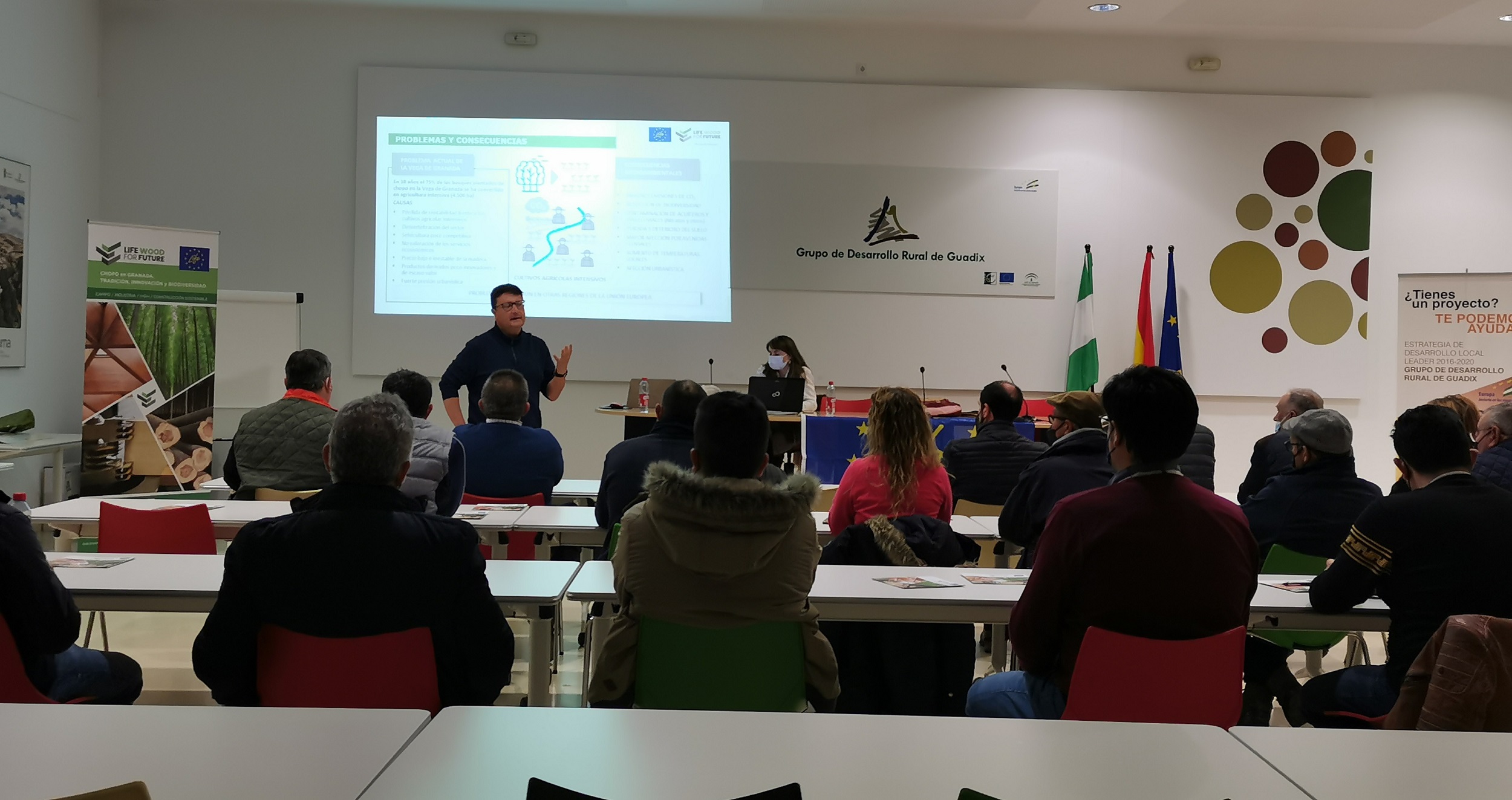 Presentación a la Agrupación de Ecoproductores en Guadix