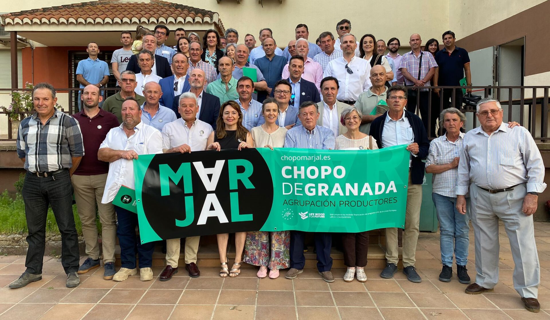 More than 70 Andalusian producers with almost 1,300 hectares of land are associated under the brand Marjal Chopo de Granada.