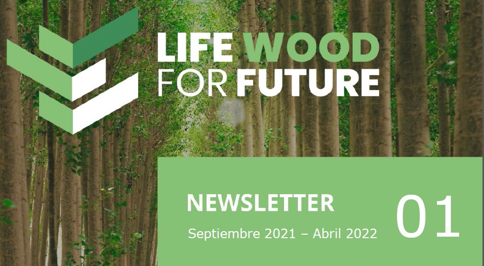 Publicación de la primera edición de la Newsletter del proyecto LIFE Wood For Future