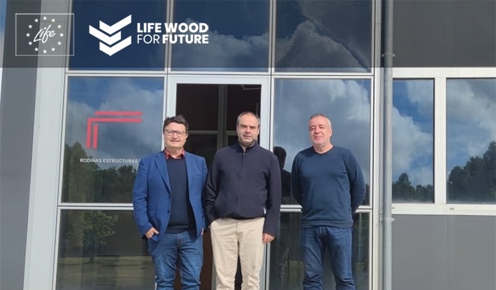 LIFE Wood for Future visits Rodiñas Group’s factory in Curtis (A Coruña, Spain)