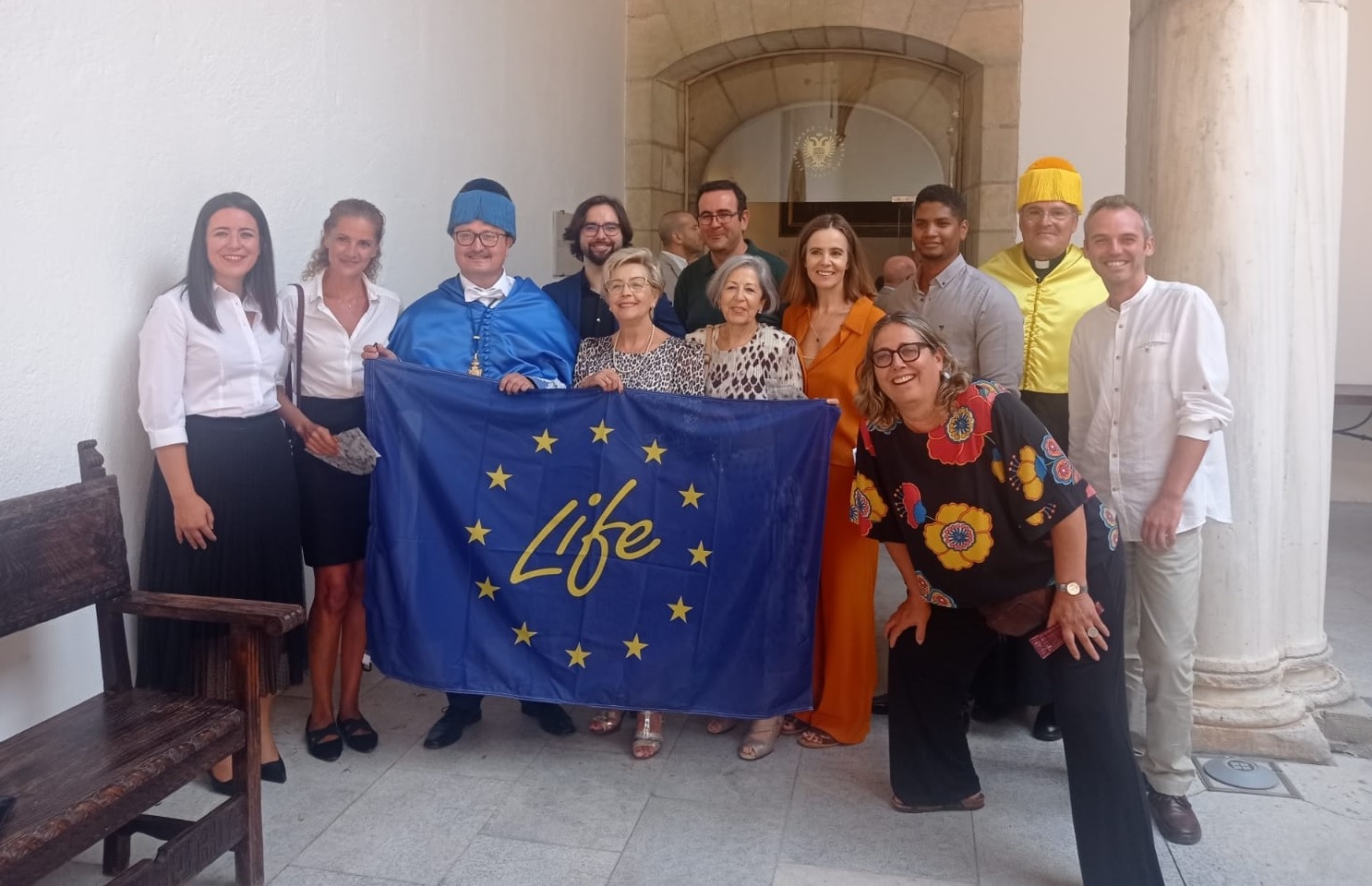 LIFE Madera para el Futuro y el Chopo protagonistas en la apertura del curso académico 22-23 de la UGR