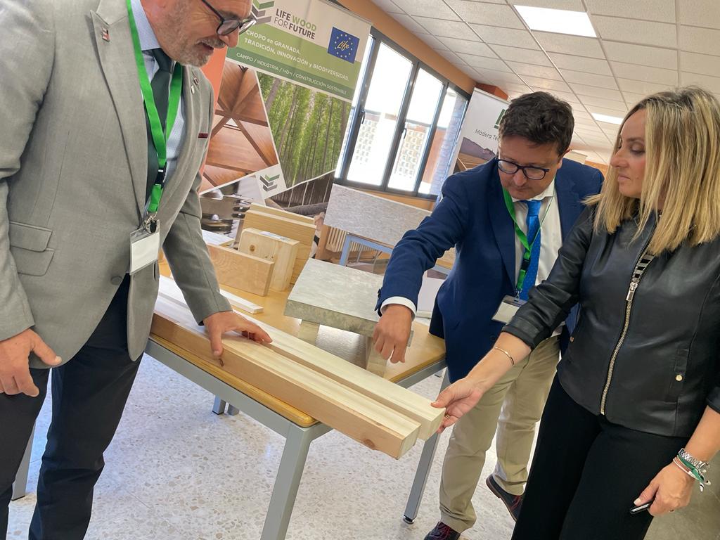 The Ministry of Development of the Regional Government of Andalusia will promote the demonstration of LIFE Wood for Future structural products.