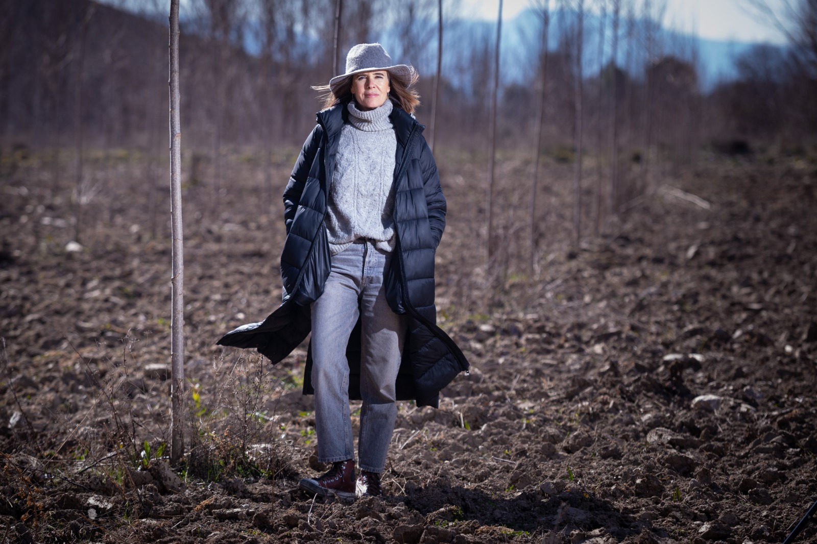 A woman at the forefront of poplar grove reclamation