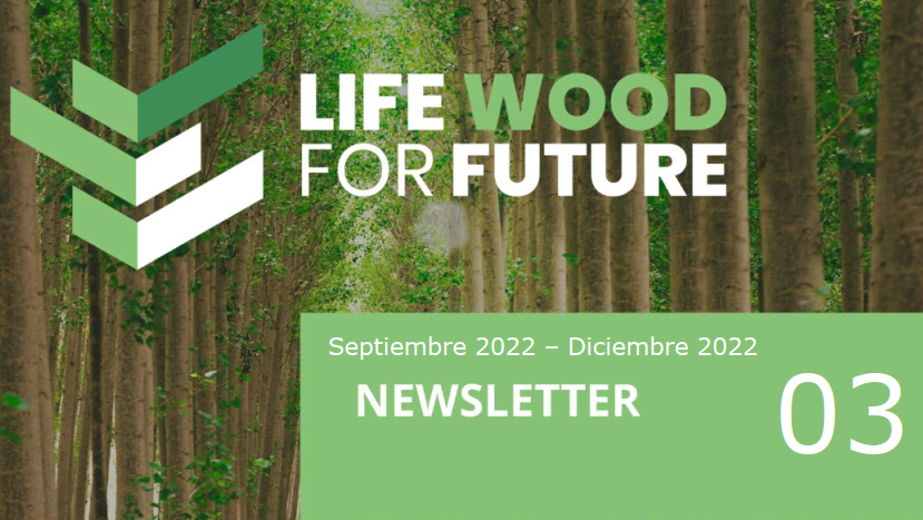 Publicación de la tercera edición de la Newsletter del proyecto LIFE Wood For Future