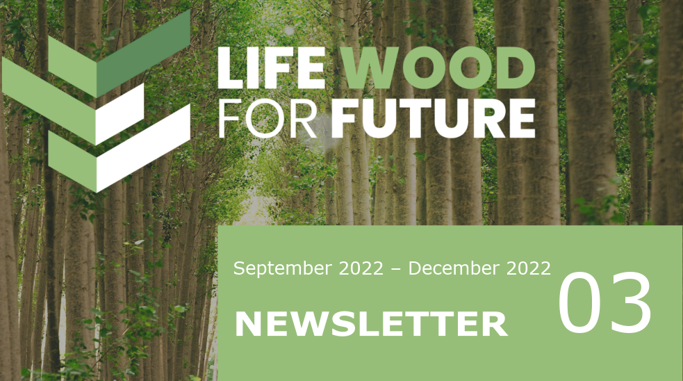 Publication of the third edition of the LIFE Wood For Future Project Newsletter