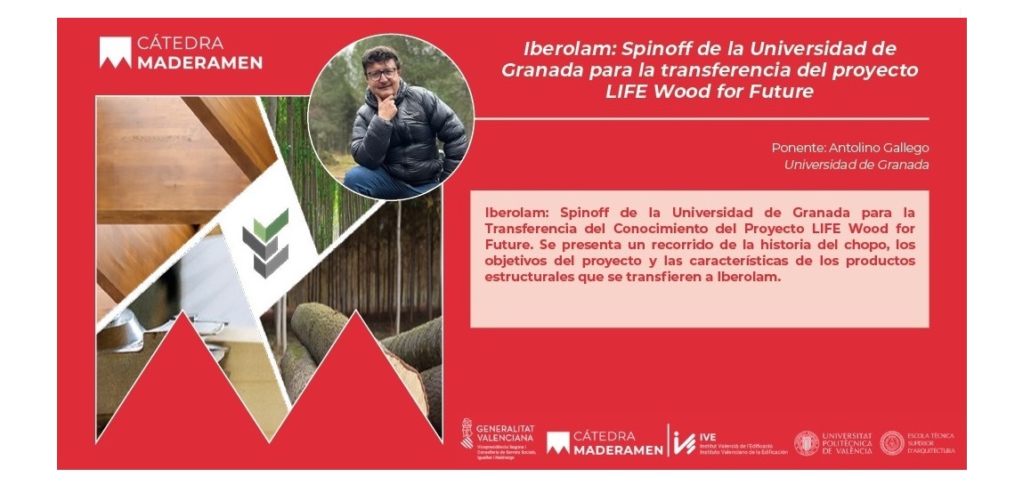 Transfer of LIFE Wood for Future at the Cátedra Maderamen