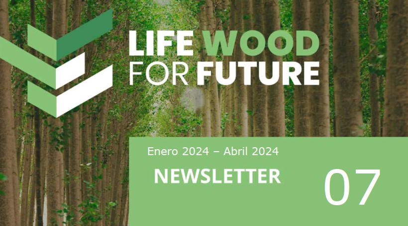 Publicación de la séptima edición de la Newsletter del proyecto LIFE Wood For Future