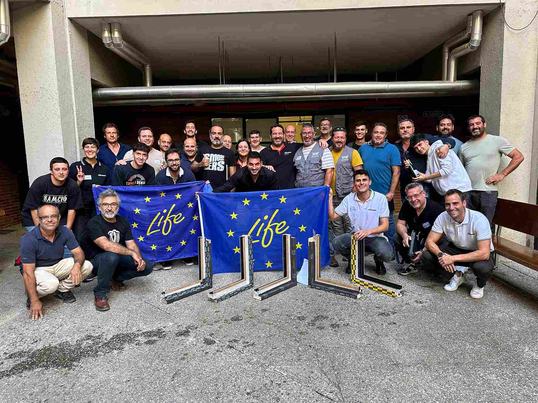 30 nuevos alumnos reciben formación en Granada sobre montaje de estructuras de madera técnica estructural