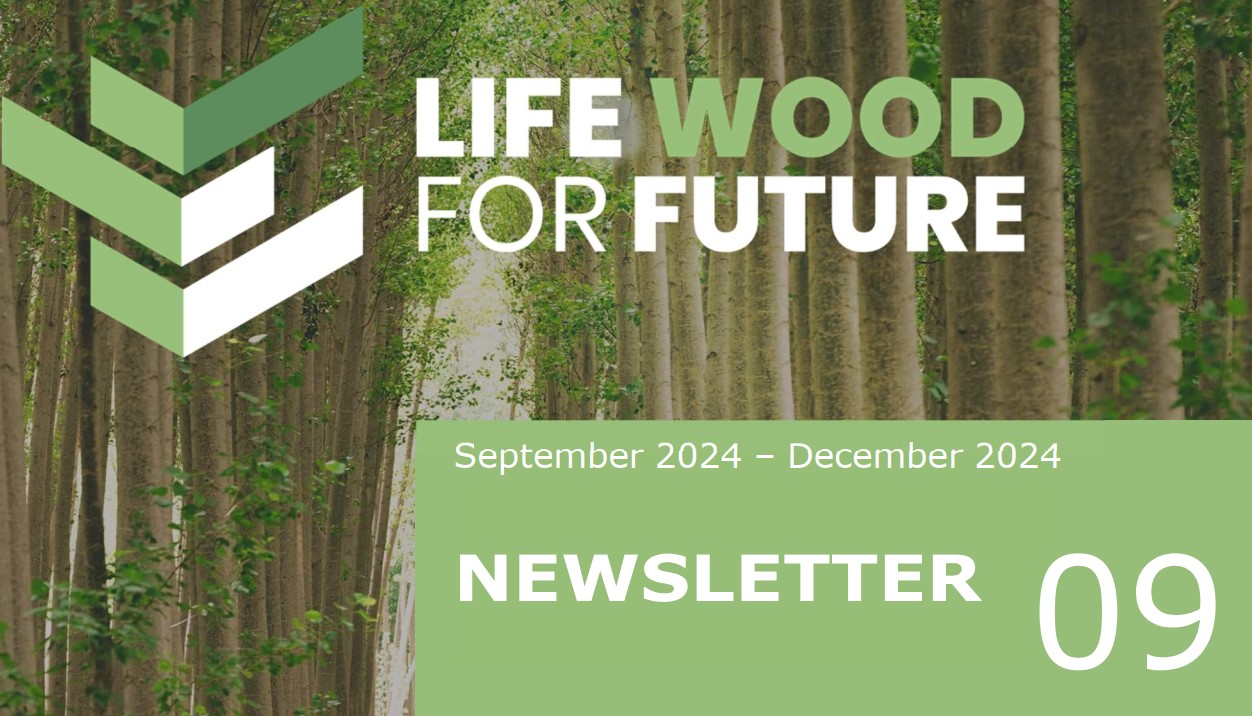 Publication of the ninth edition of the LIFE Wood For Future Project Newsletter